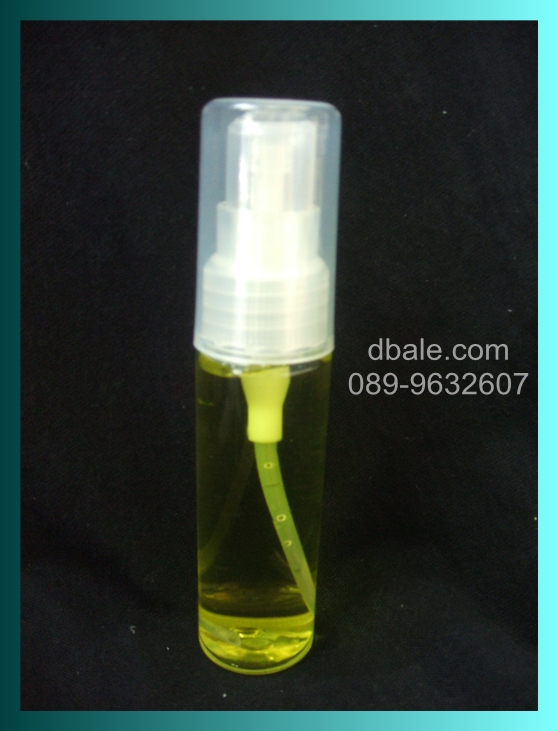 pet กลมใส 30 กรัม พร้อมปั้ม/สเปรย์พลาสติก