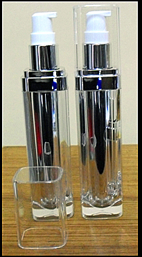ปั้มเหลี่ยมเงิน 30ml