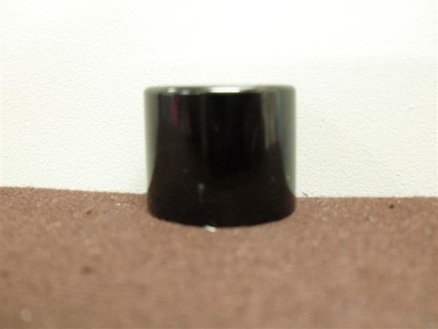 ฝาเกลียวอลูดำขวดอโรมา aluminiumcap black