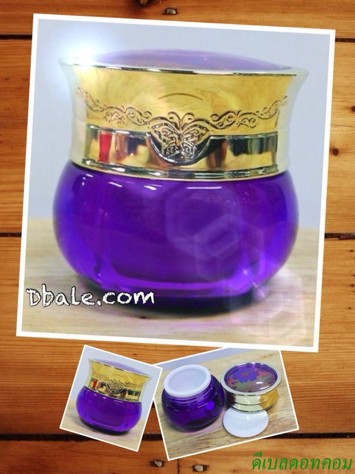 กระปุกแจกัน 10 กรัม สีม่วง (dcode: 598)