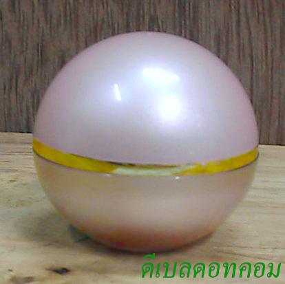 กระปุกบอลอะคลิลิกชมพูkทอง 5 ก. (dcode: 44)