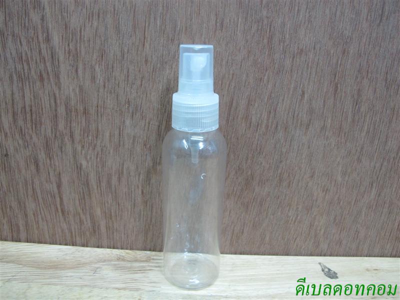 ขวดpet-003(100ml)+สเปรย์ใสครอบใส 24มม.
