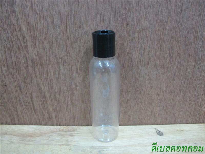ขวดpet-003(120ml)+ฝากดสีดำ 24มม.