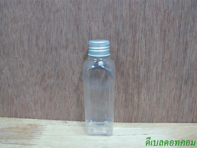 ขวดLU(100ml)+ฝาอลูมีเนียมม้วนขอบ24มม.