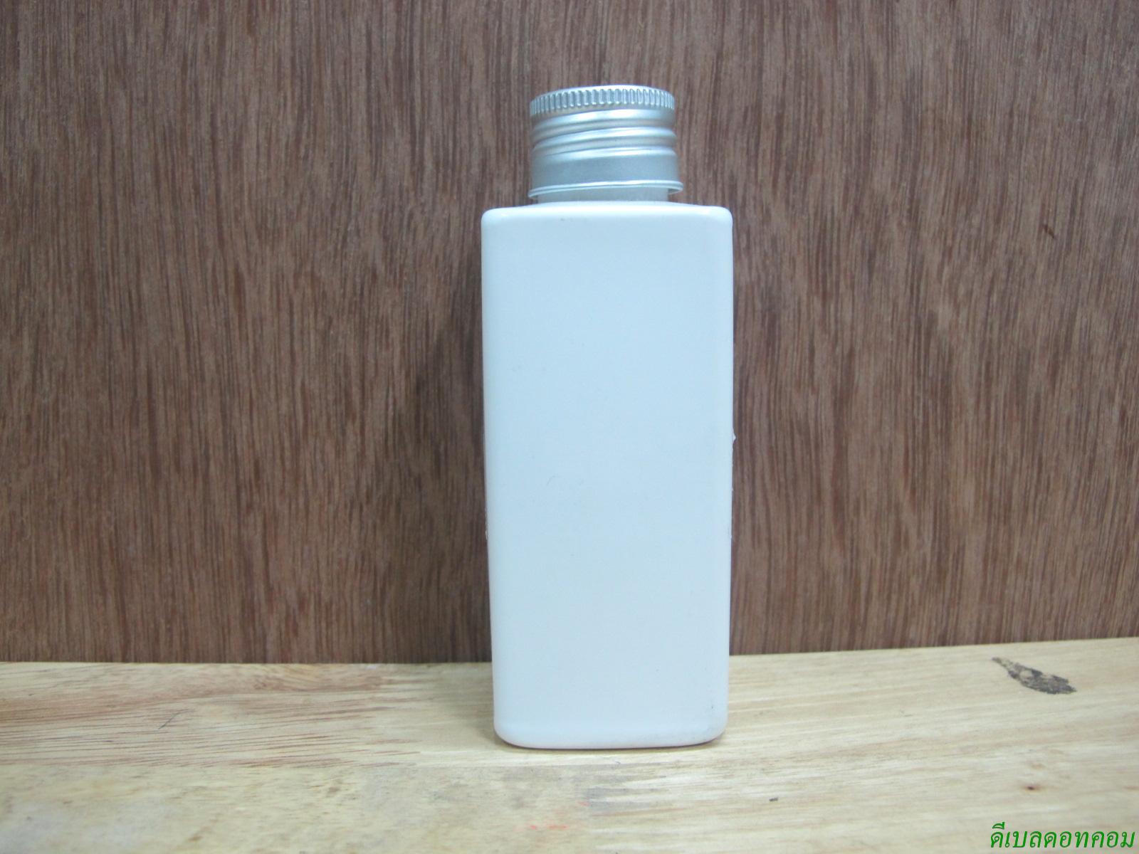 SB-120ml(ขาว)+ฝาอลูมีเนียมม้วนขอบ 24มม.