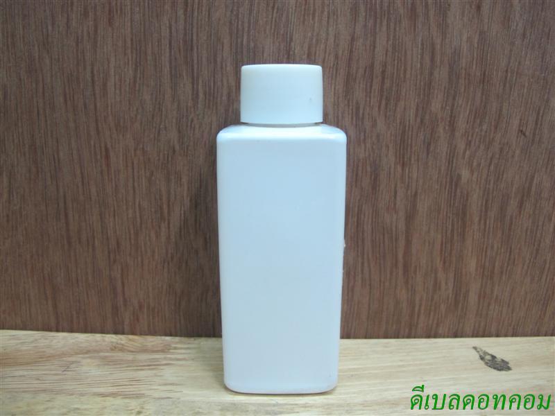 SB-120ml(ขาว)+ฝาเกลียวพลาสติกสีขาว 24มม.
