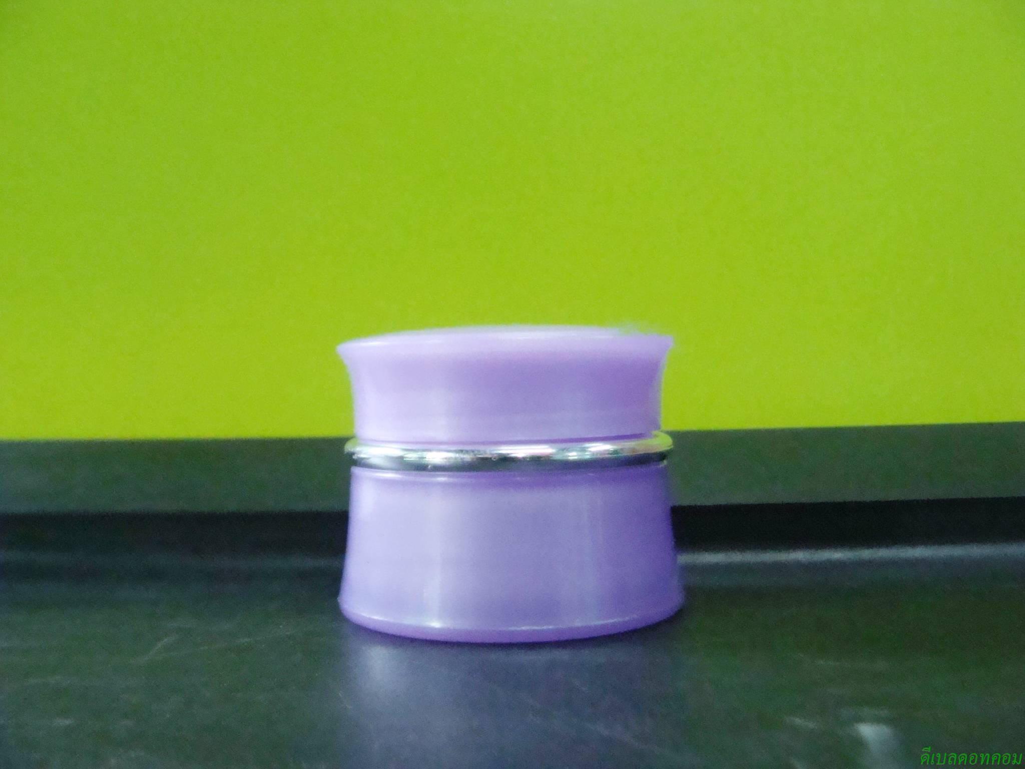 กระปุก 5 กรัม เอวคอด สีม่วงอ่อนkเงิน(02)