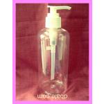 ขวดpet300ml(EE) + ปั้มดีดพลาสติกสีขาว