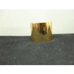 ฝาเกลียวอลูทองเงาขวดอโรมา aluminiumcap gold