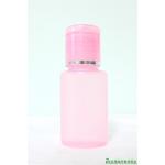 ขวด 1 ออนซ์แบน CHAMPOO สีชมพูใสฝาขอบเงิน