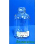 ขวด PET กลมไหล่มนอ้วนPi008 100มล. 24มม.