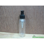 ขวดpet-003(100ml)+หัวปั้มดีดสีดำปากเป็ด 24มม.