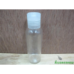 ขวดpet-003(100ml)+ฝากดสีใส 24มม.
