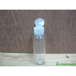 ขวดpet-003(100ml)+ฝาป๊อกแป๊กใส 24มม.