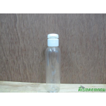 ขวดpet-003(120ml)+ฝาป๊อกแป๊กสีขาว 24มม.