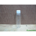 ขวดpet-003(120ml)+ฝาเกลียวพลาสติกสีขาว24มม.