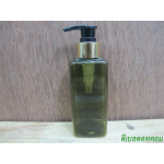 SB-180ml(สีเขียวมะกอก)+หัวปั้มดีดสีดำปากเป็ดขอบทองเงา  24มม.