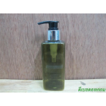 SB-180ml(สีเขียวมะกอก)+หัวปั้มดีดสีดำปากเป็ดขอบเงินเงา   24มม.