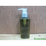 SB-180ml(สีเขียวมะกอก)+หัวปั้มดีดใสปากเป็ดเงินด้านคาดริ้วเงิน  24มม.