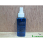 SB-120mlเหลี่ยม(สีน้ำเงิน)+สเปรย์ขาวครอบใส  24มม.