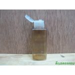 SB-120ml( สีชาทอง)+ฝาป๊อกแป๊กสีใส 24มม.
