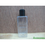 pet เหลี่ยม SB 180 ml. สีใส+ฝากดสีดำ 24มม.