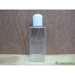 pet เหลี่ยม SB 180 ml. สีใส+ฝากดสีขาว 24มม.