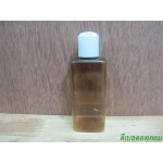 ขวด pet เหลี่ยม SB 180 ml. สีชาทอง+ฝากดสีขาว 24มม.