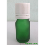 ขวดอโรมาเขียวขุ่น  5 ml +ฝาเกลียวพลาสติกขาว