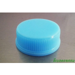 ตลับยาพลาสติก3กรัม สีฟ้า+แผ่นรองครีม