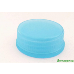 ตลับยาพลาสติก3กรัม สีฟ้าใส+แผ่นรองครีม