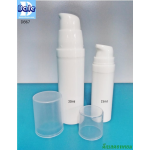 ขายส่งขวดปั้มสูญญากาศ สีขาวแป้ง DB67 15ml-30ml