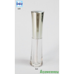 ลิปกลอสใสกลมทรงเอวคอด ฝาเงิน 3 ml