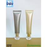 หลอดบีบโฟม สีเงิน/ทอง + ฝากระโปรงสีเงิน/ทอง 10กรัม - 15 กรัม