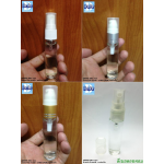 ขวดแก้วใสผอม 20cc +หัวปั้ม หัวสเปรย์