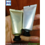 หลอดอลู สีเงิน ทอง + ฝา8เหลี่ยมสีดำ 30ml