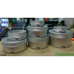ตลับอลูมีเนียม 30g 40g 150g 200g 250g 350g