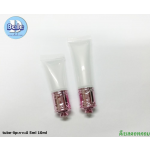 หลอดลิปกลอสใส+ฝาเกาหลีชมพูเงา 5ml 10ml