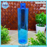 #ผอม#sa250ml สูง-ไหล่16.4cm ผ่าศูนย์กลาง4.7cm ฟ้าใส