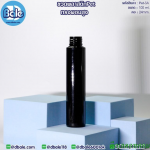 ขวดพลาสติกPet  ทรงผอมสูง สีดำ ขนาด100ml คอ24mm