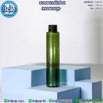 ขวดพลาสติกPet  ทรงผอมสูง สีเขียวใส ขนาด100ml คอ24mm