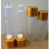 ขวดแก้ว ฝาทอง/เงินใหญ่บิดเกลียว 100  ml