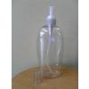 ขวดpetใสแบนลี+หัวสเปรย์ (500ml)