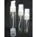 ขวดแก้วใส 10,12,15,20,30 cc ปั้มจุ๊บใส/ขาว 18 มม.