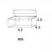 	box005     กล่องกระดาษ 4.3x4.3x2.5