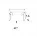 box007     กล่องกระดาษ 5x5x4.5