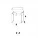 box014(L     กล่องกระดาษ 6x6x6