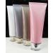 หลอดบีบโฟมสีทองด้าน+ฝาอคลิลิครังโคมสีทองจุกเล็ก 120กรัม