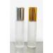 แก้วขุ่นลูกกลิ้งฝาเงินเงา8ml 