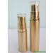 ขวดสูญญากาศ(ทึบแสง) สีทอง ฝาใส 5ml
